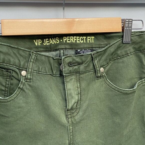 VIP Jeans green stretch skinny jean - Picture 4 of 5